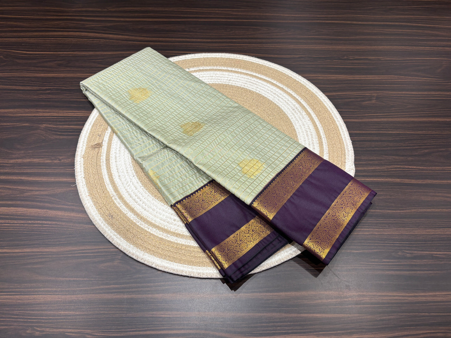 Semi Kanchipuram silk