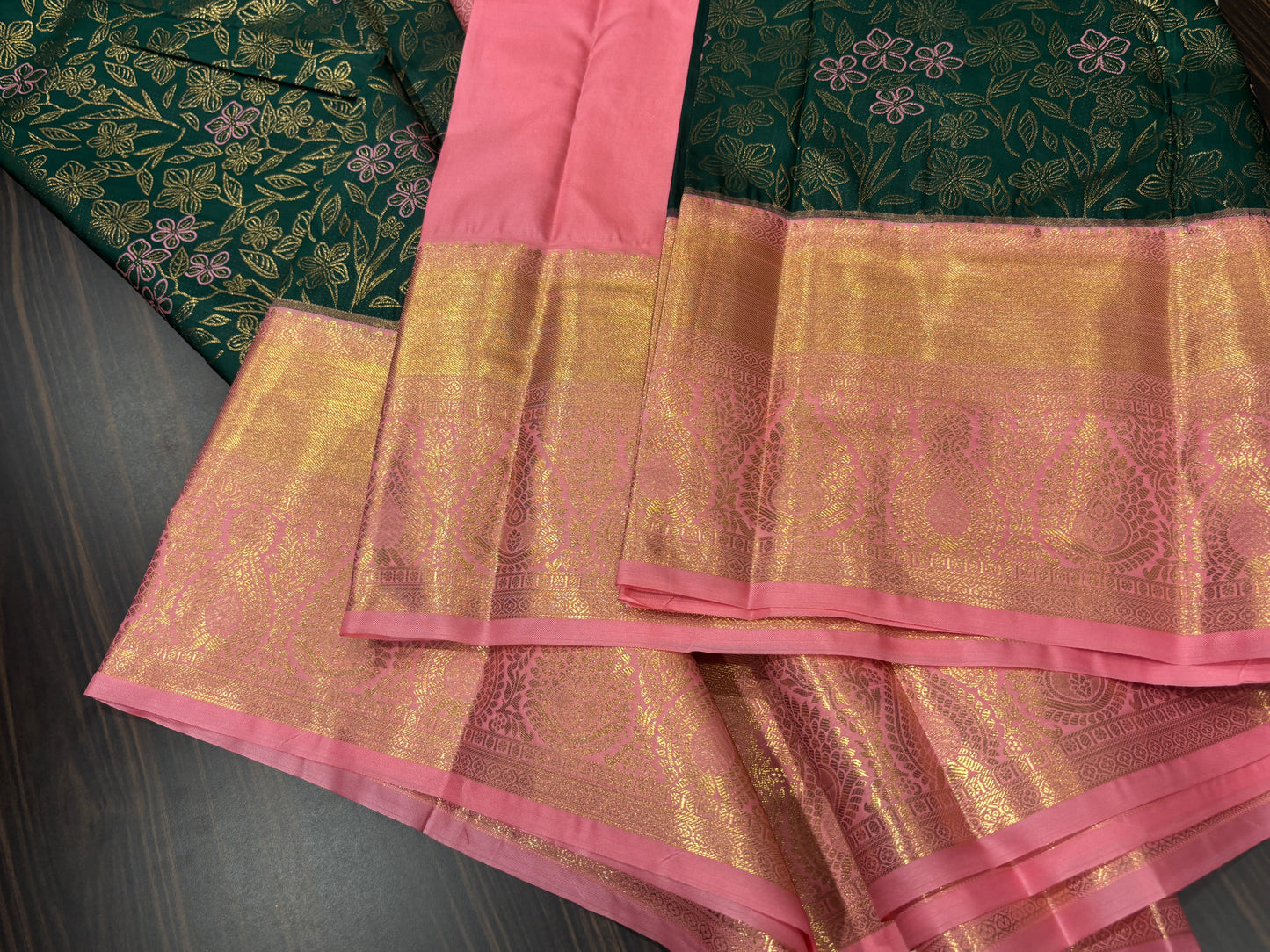 Semi Kanchipuram silk