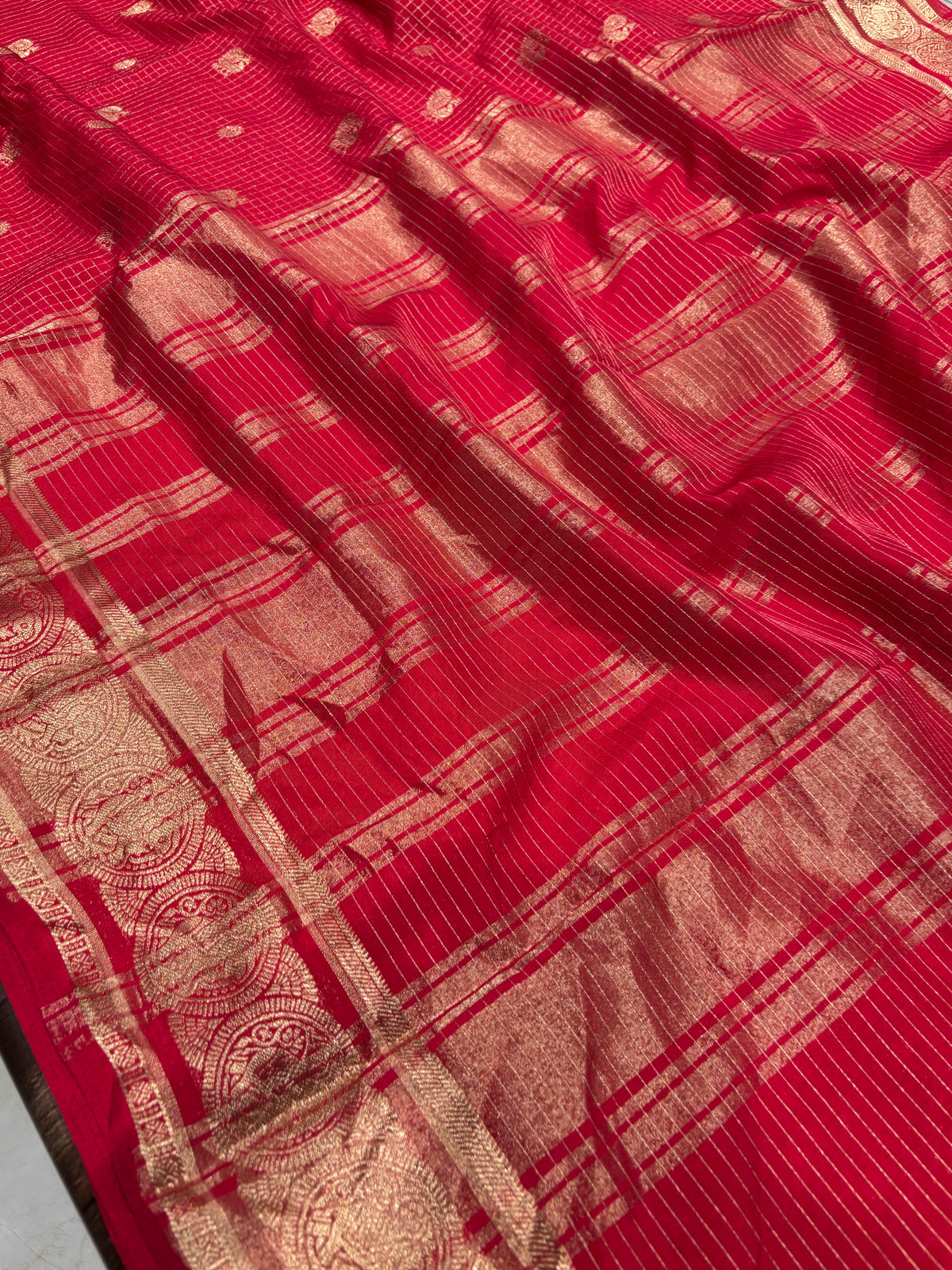 Semi Mysore Crape Silk