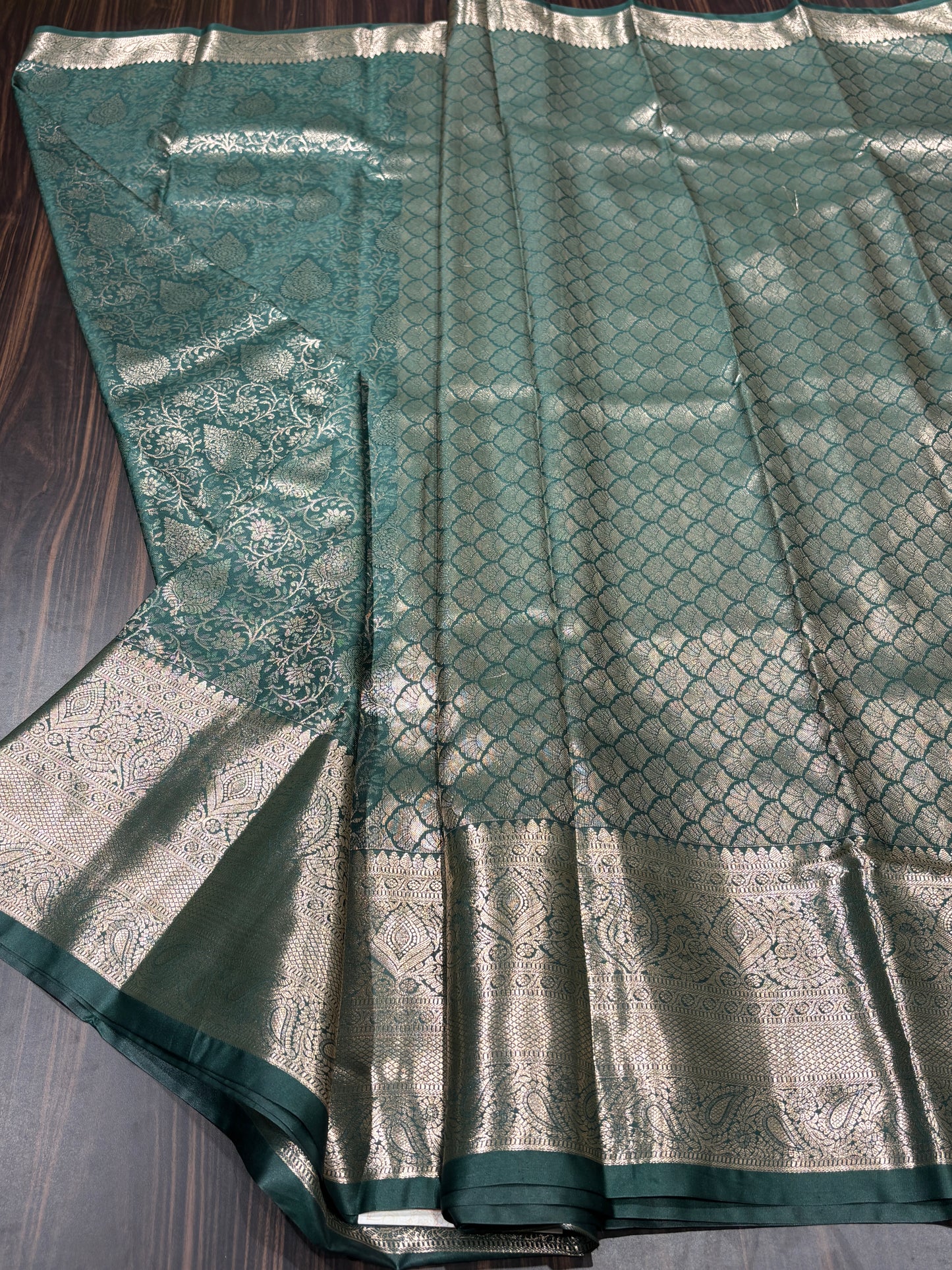 Semi Kanchipuram silk