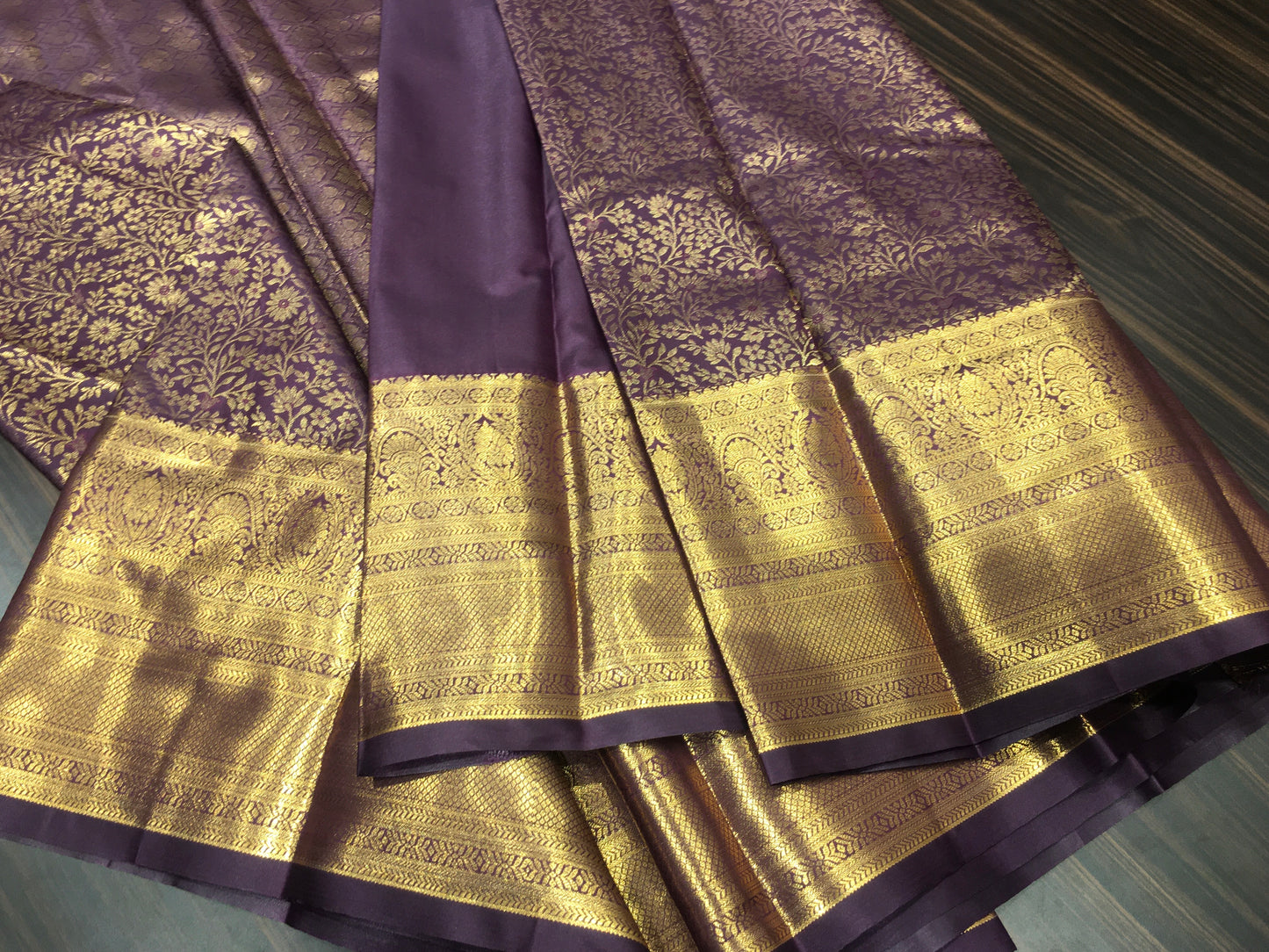 Semi Kanchipuram silk