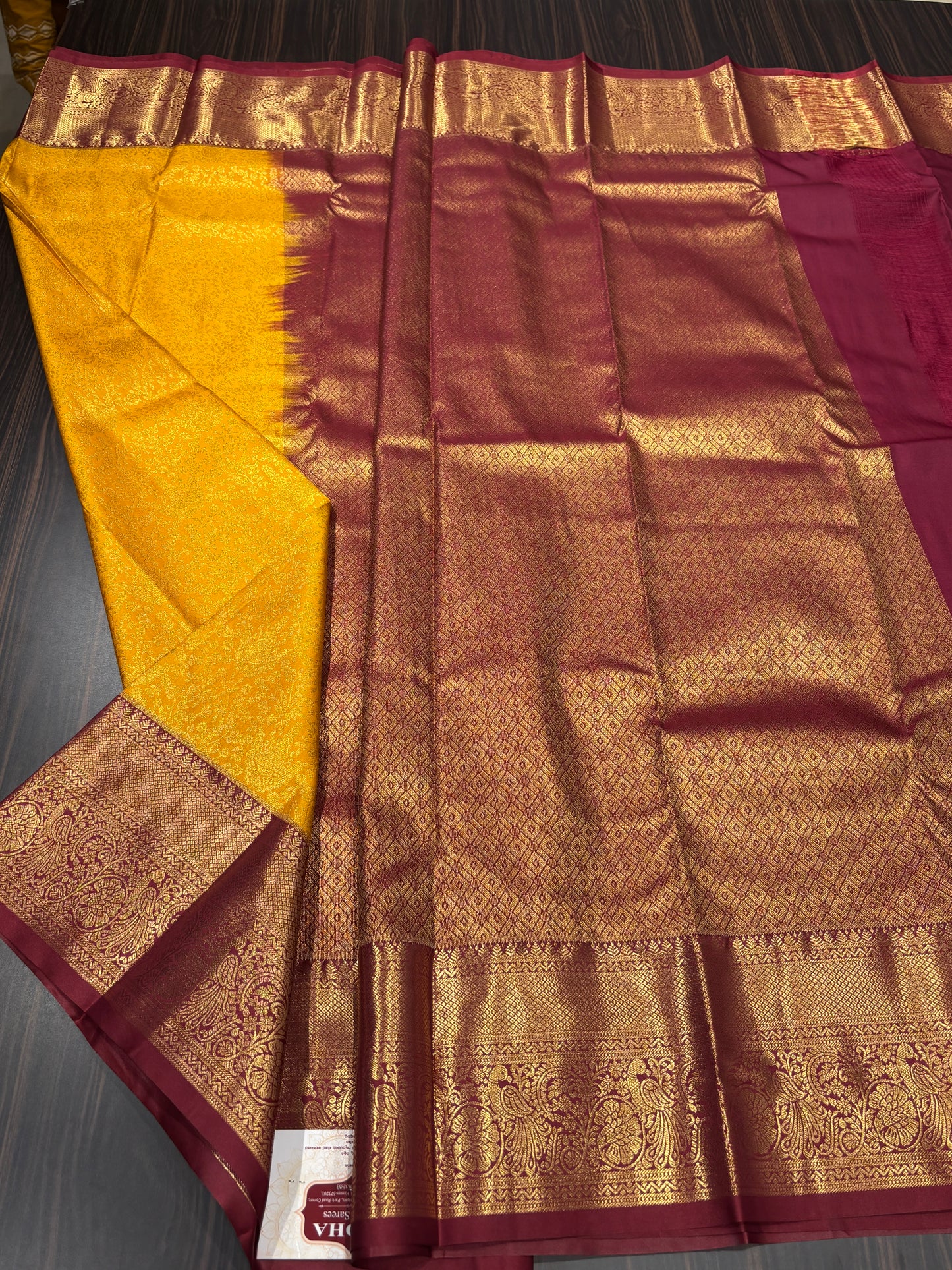 Semi Kanchipuram silk