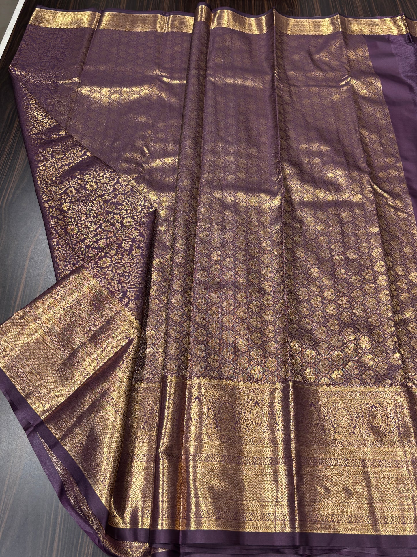 Semi Kanchipuram silk