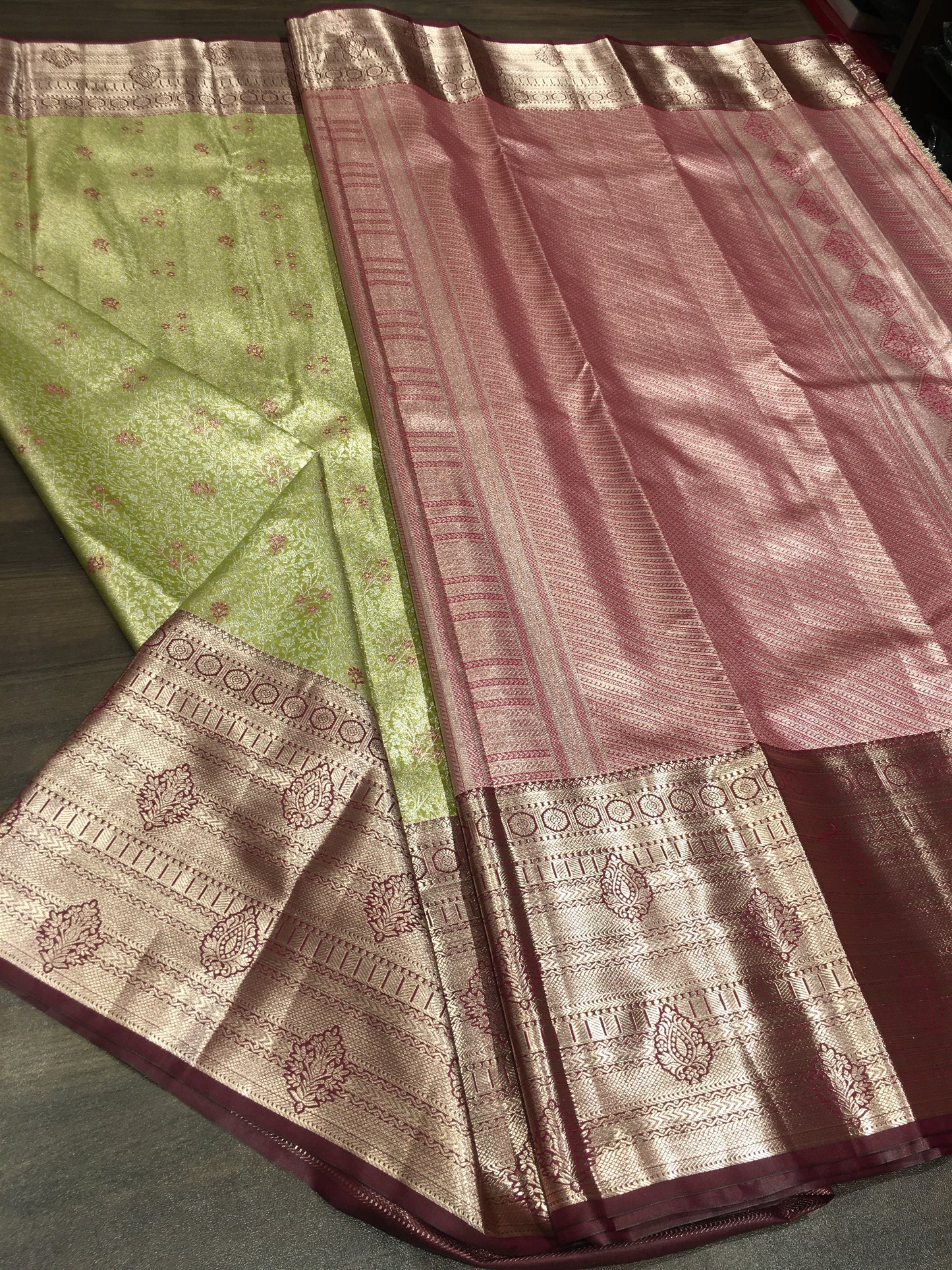 Semi Kanchipuram tissue
