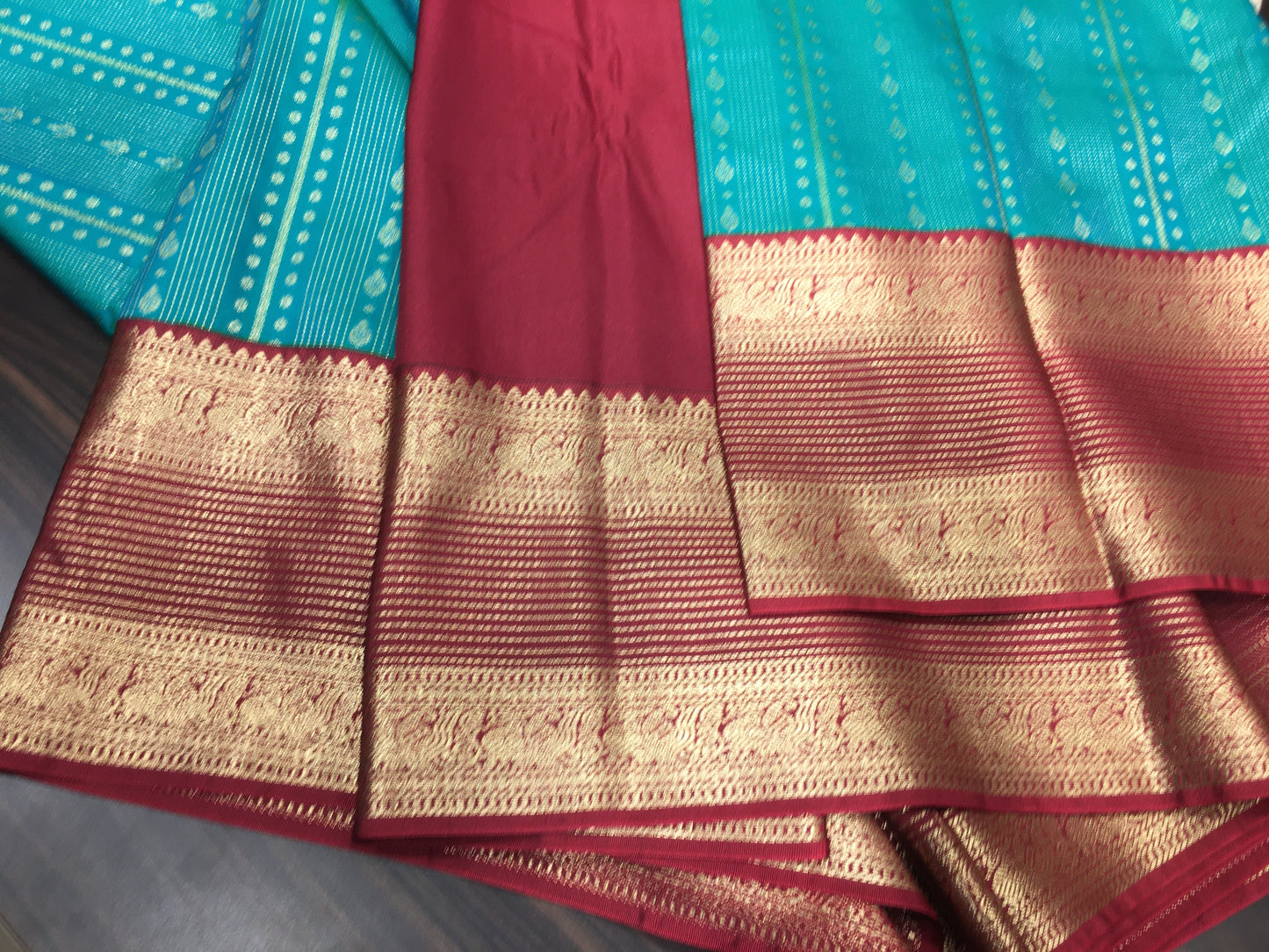 Semi Kanchipuram Silk