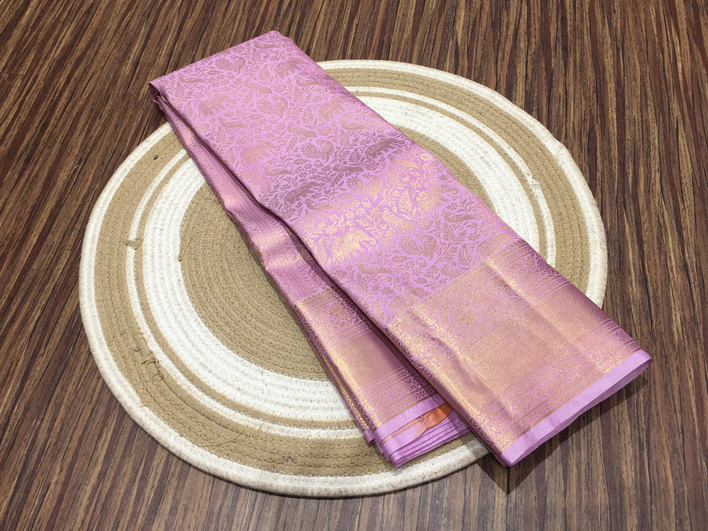 Semi Kanchipuram silk