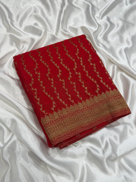 Chiffon Georgette Saree