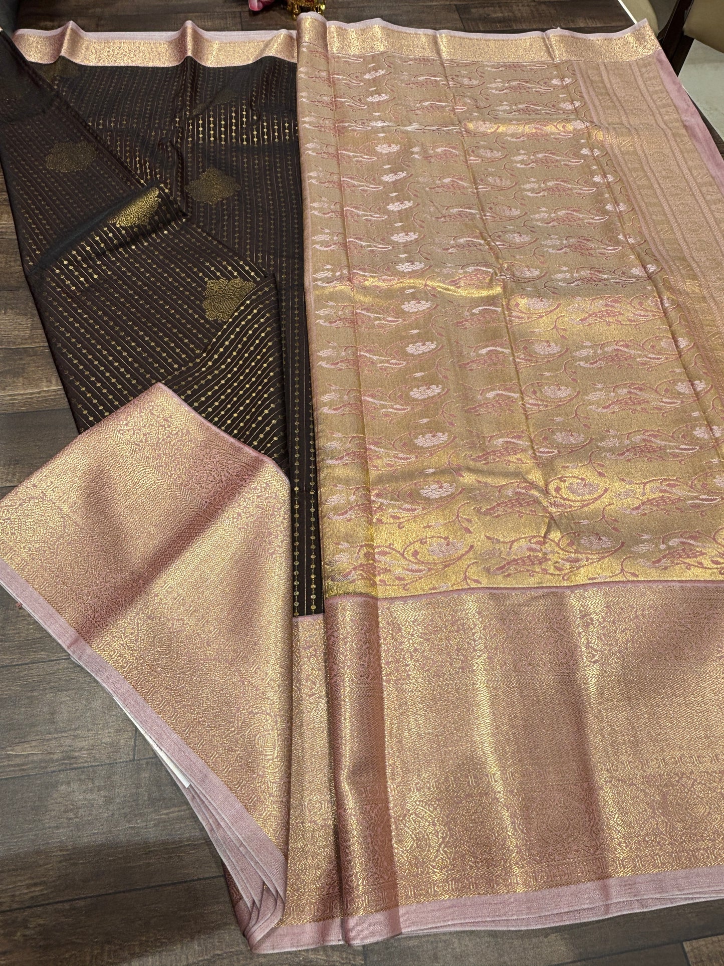Semi Kanchipuram silk