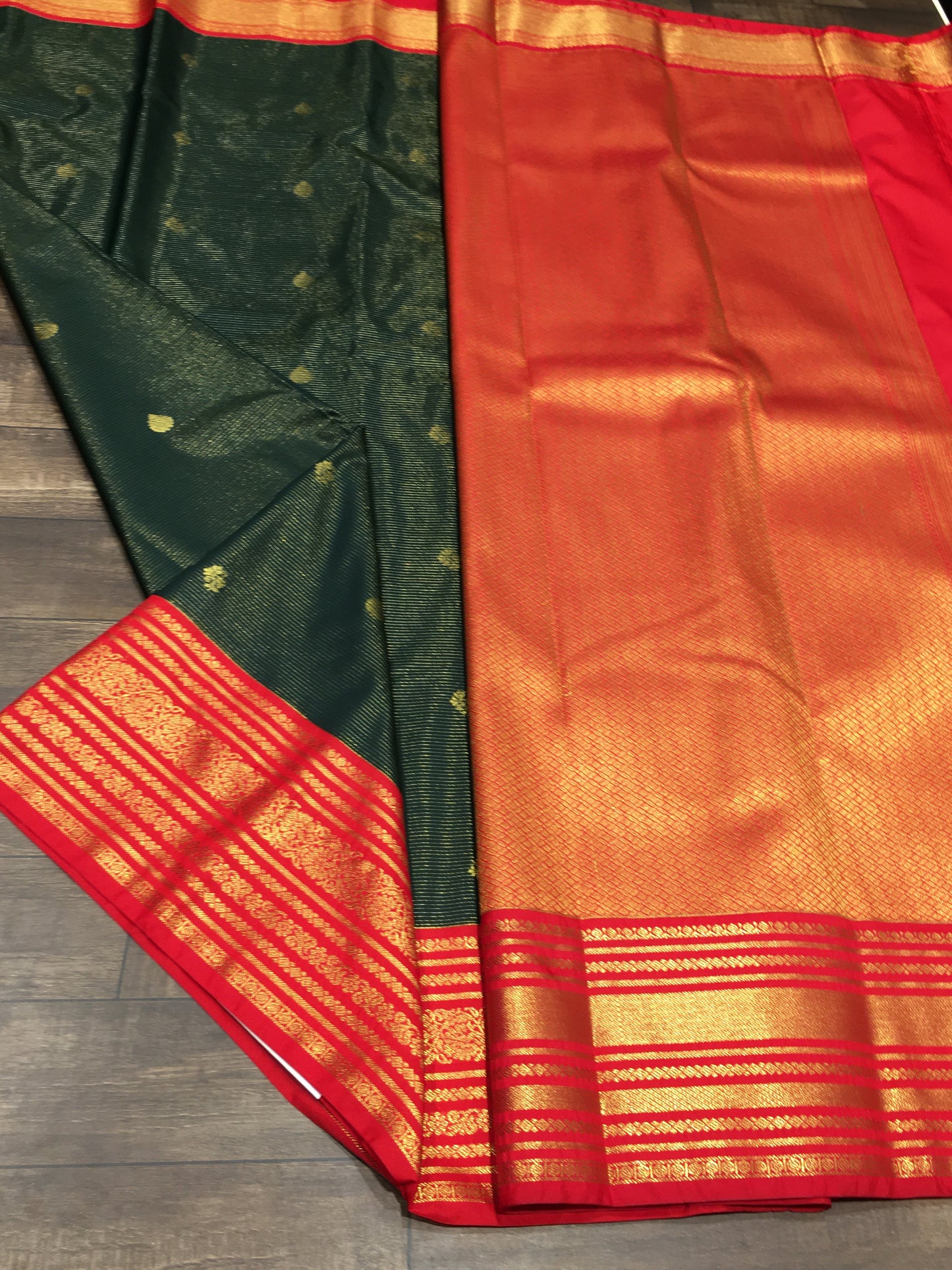 Semi Kanchipuram silk