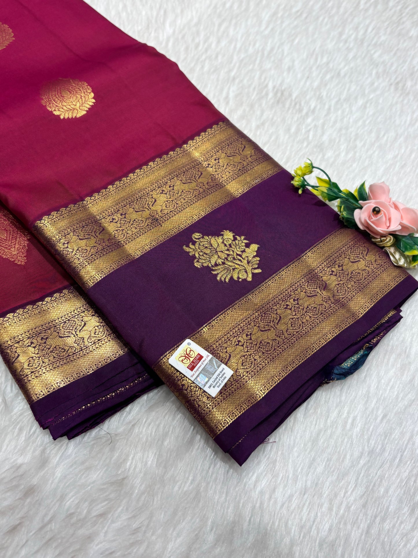 Pure Kanchipuram silk