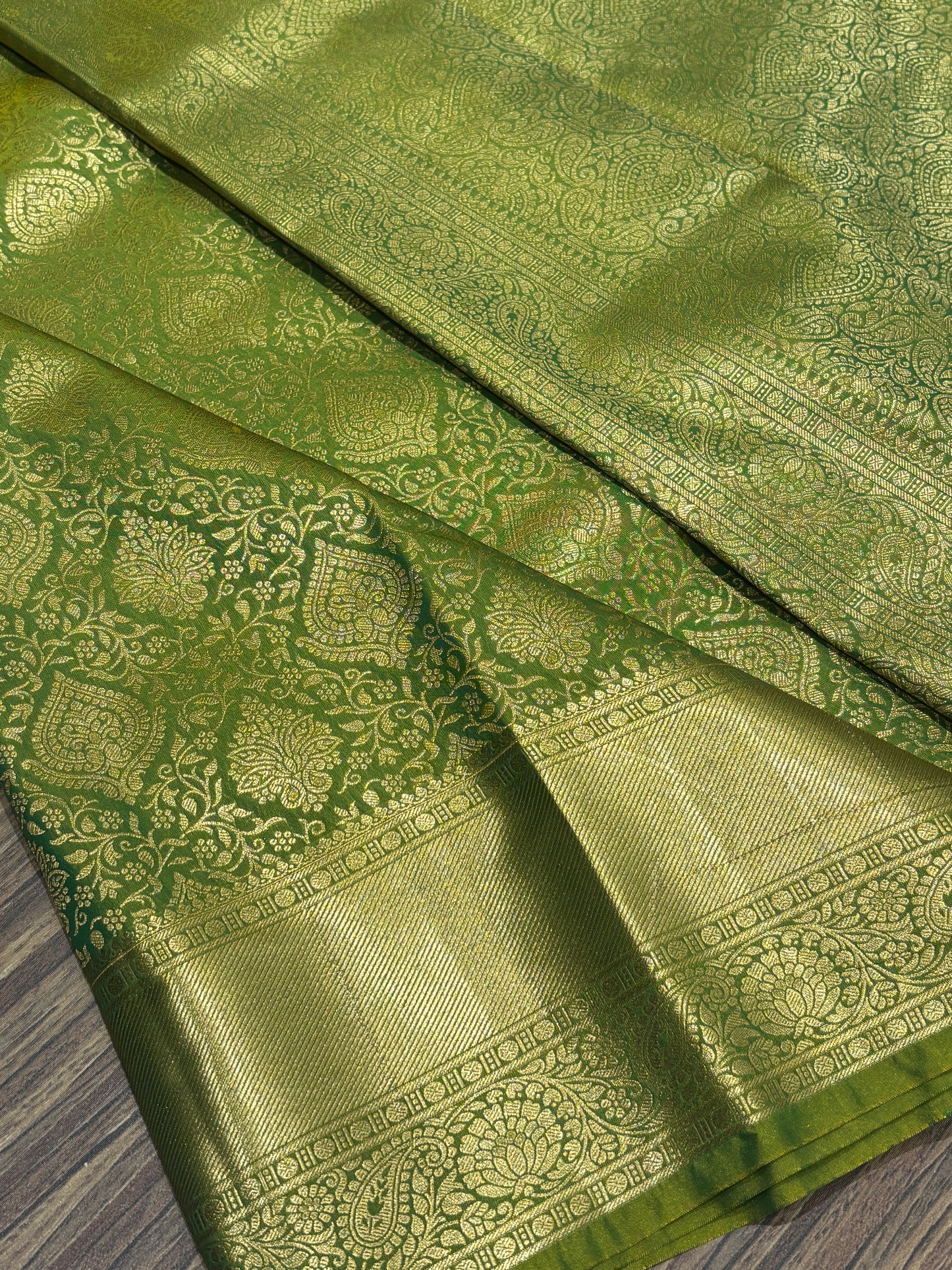 Semi Kanchipuram silk