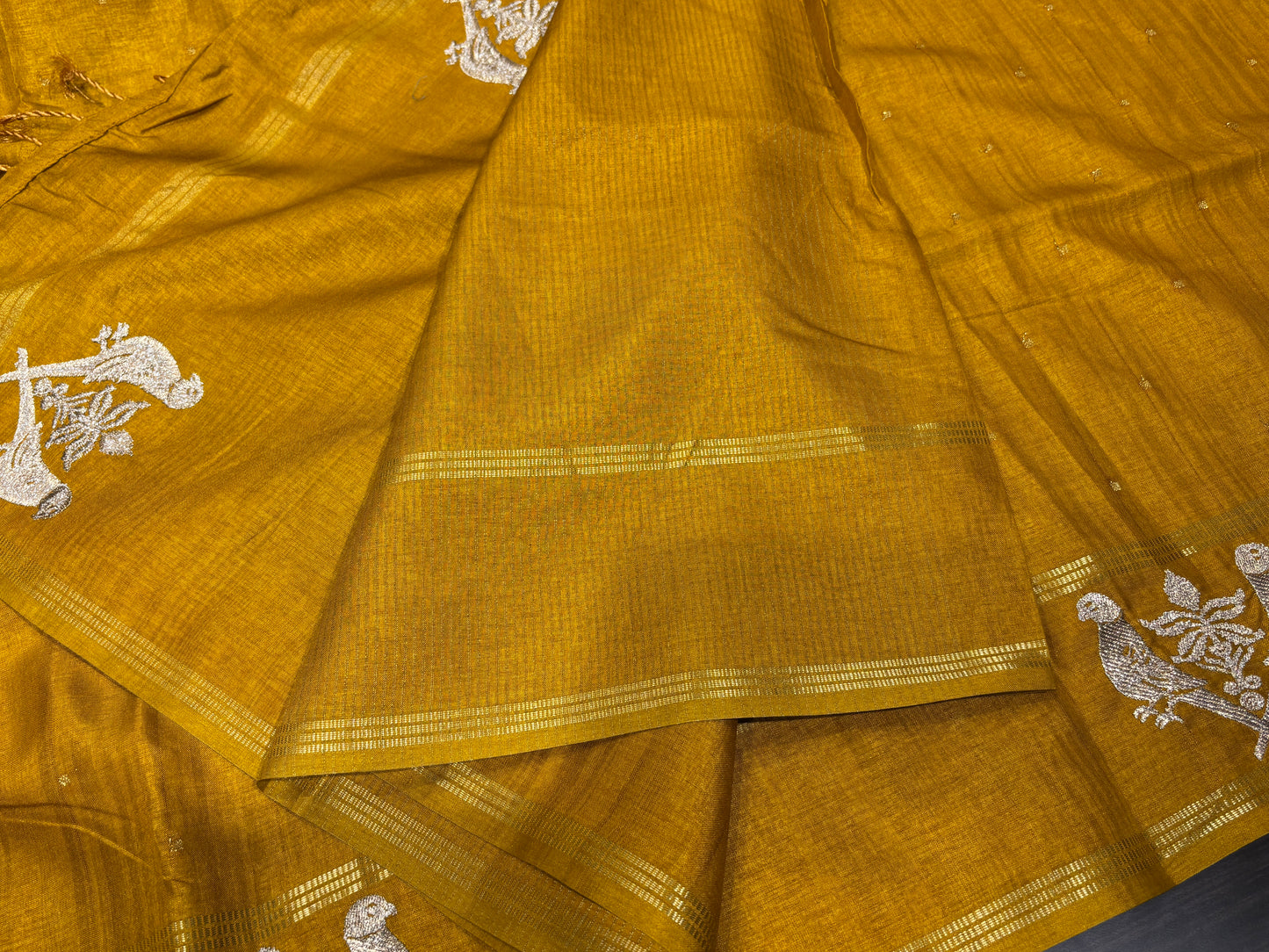 Soft tussar saree