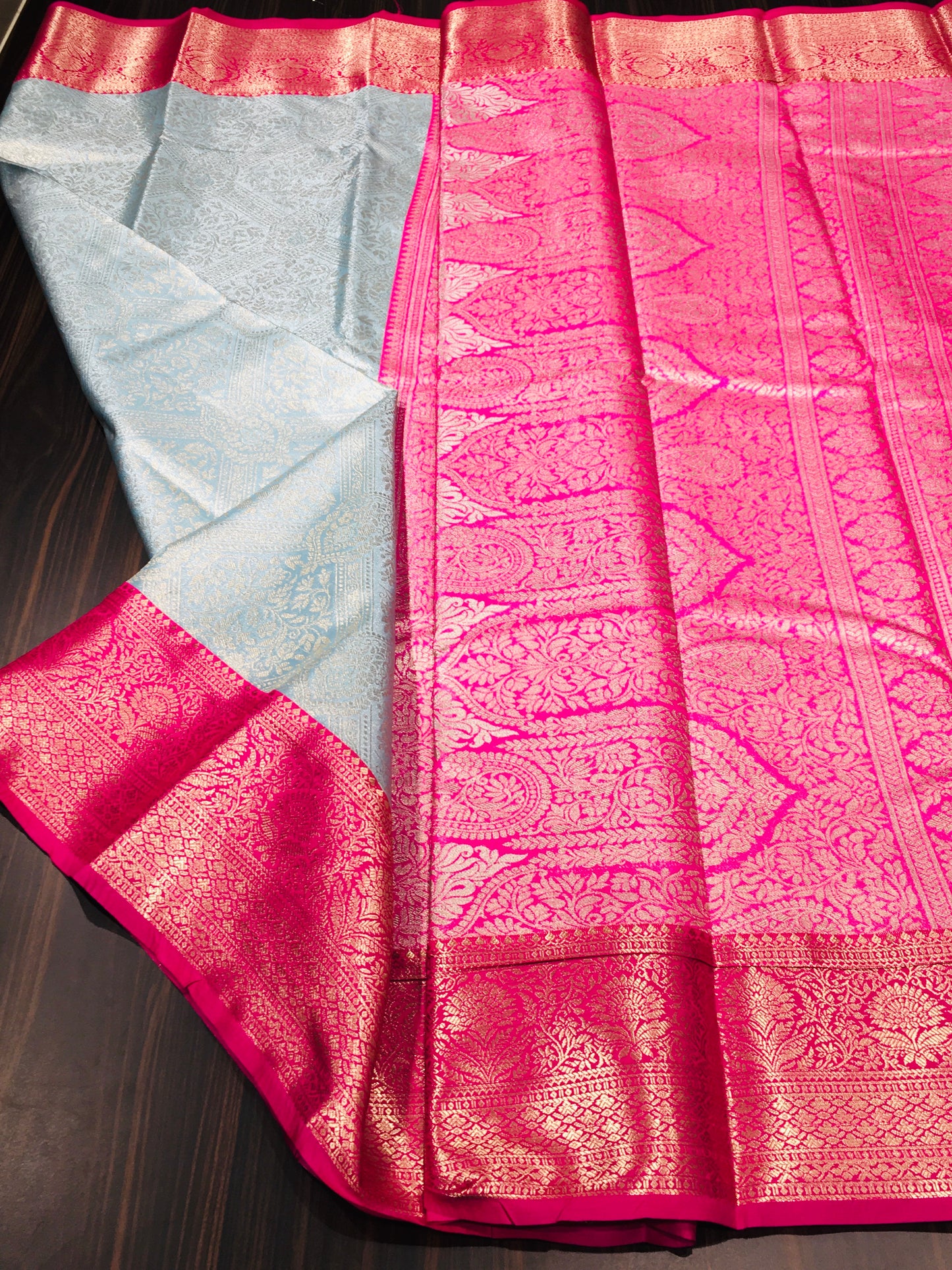 Semi Kanchipuram silk