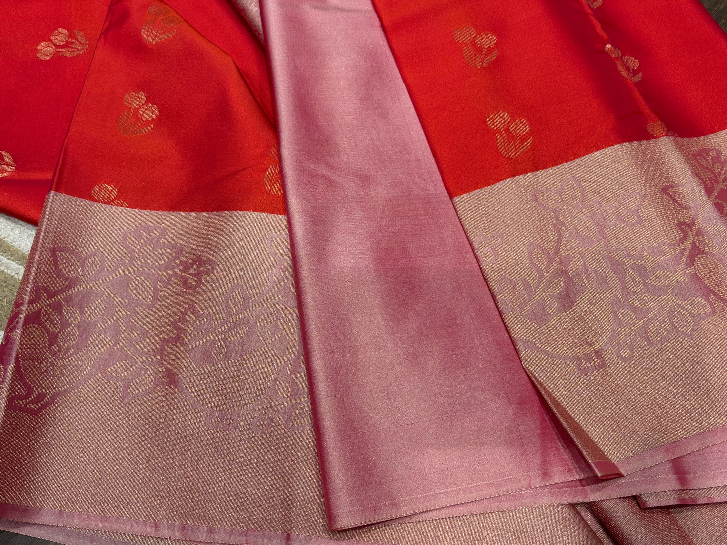 Semi Kanchipuram silk