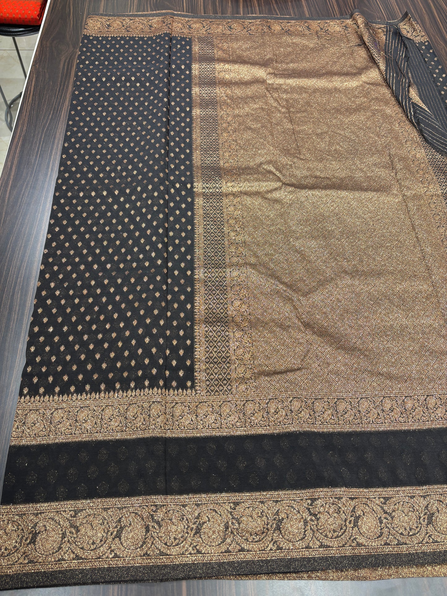Chiffon georgette saree