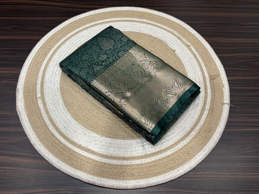 Semi Kanchipuram silk