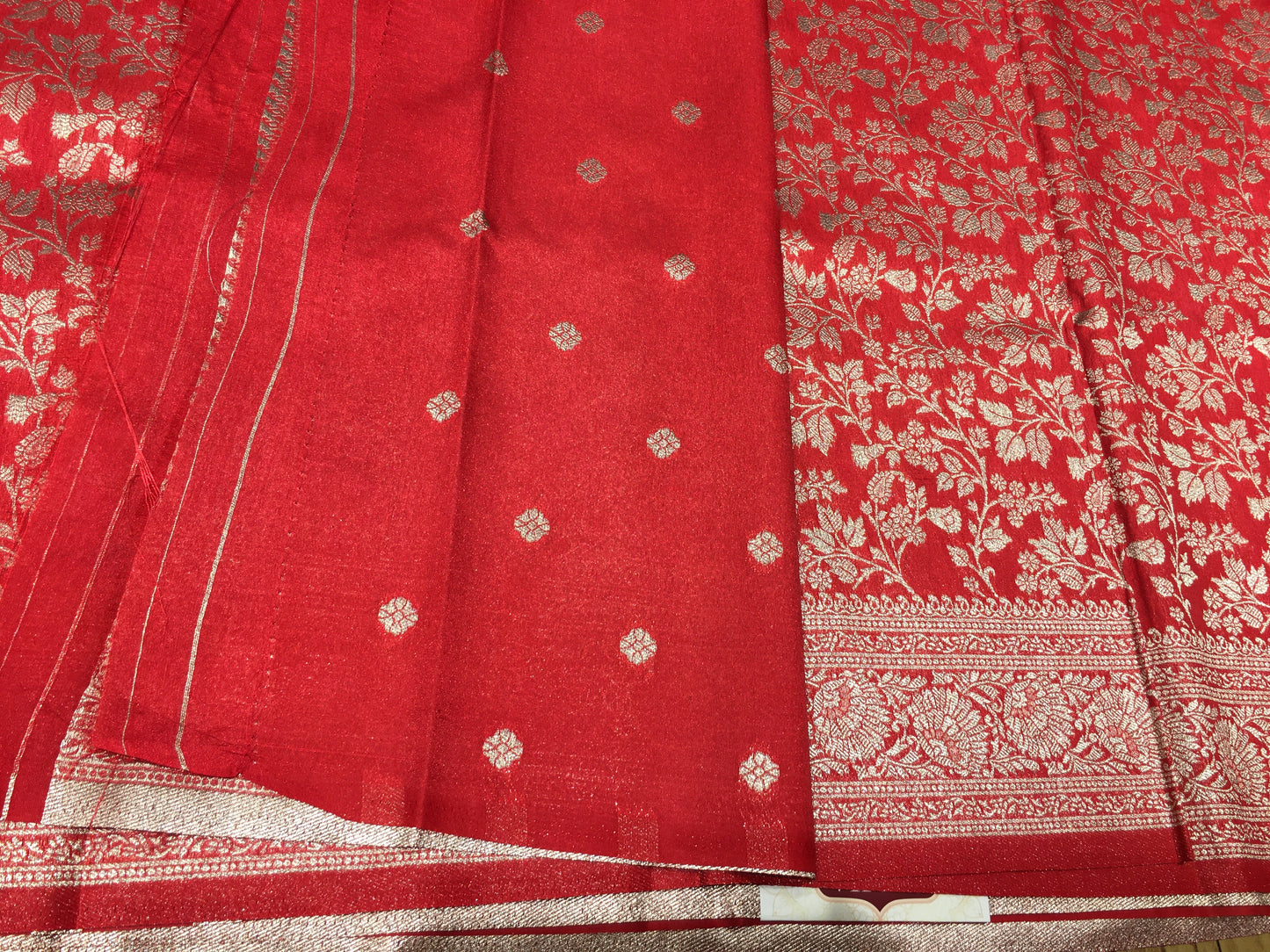 Semi brocade banaras