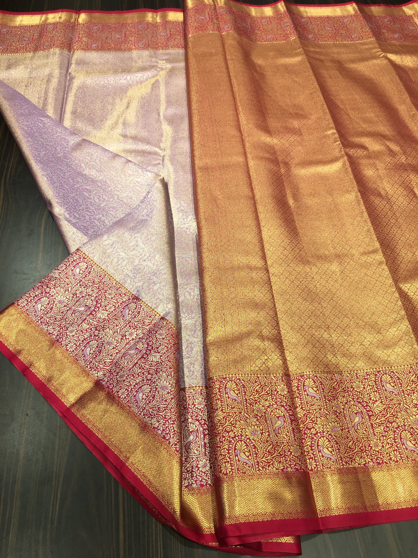 Semi Kanchipuram silk