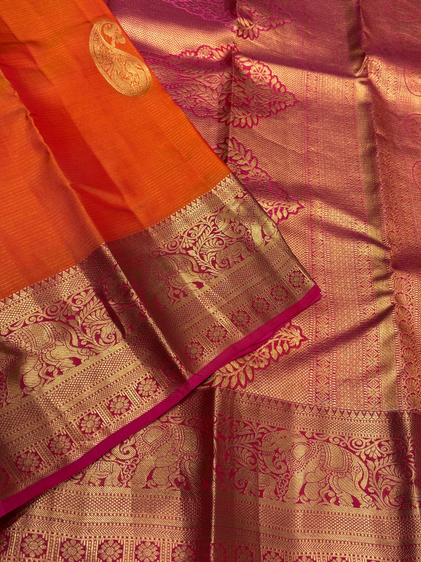 Pure Kanchipuram silk