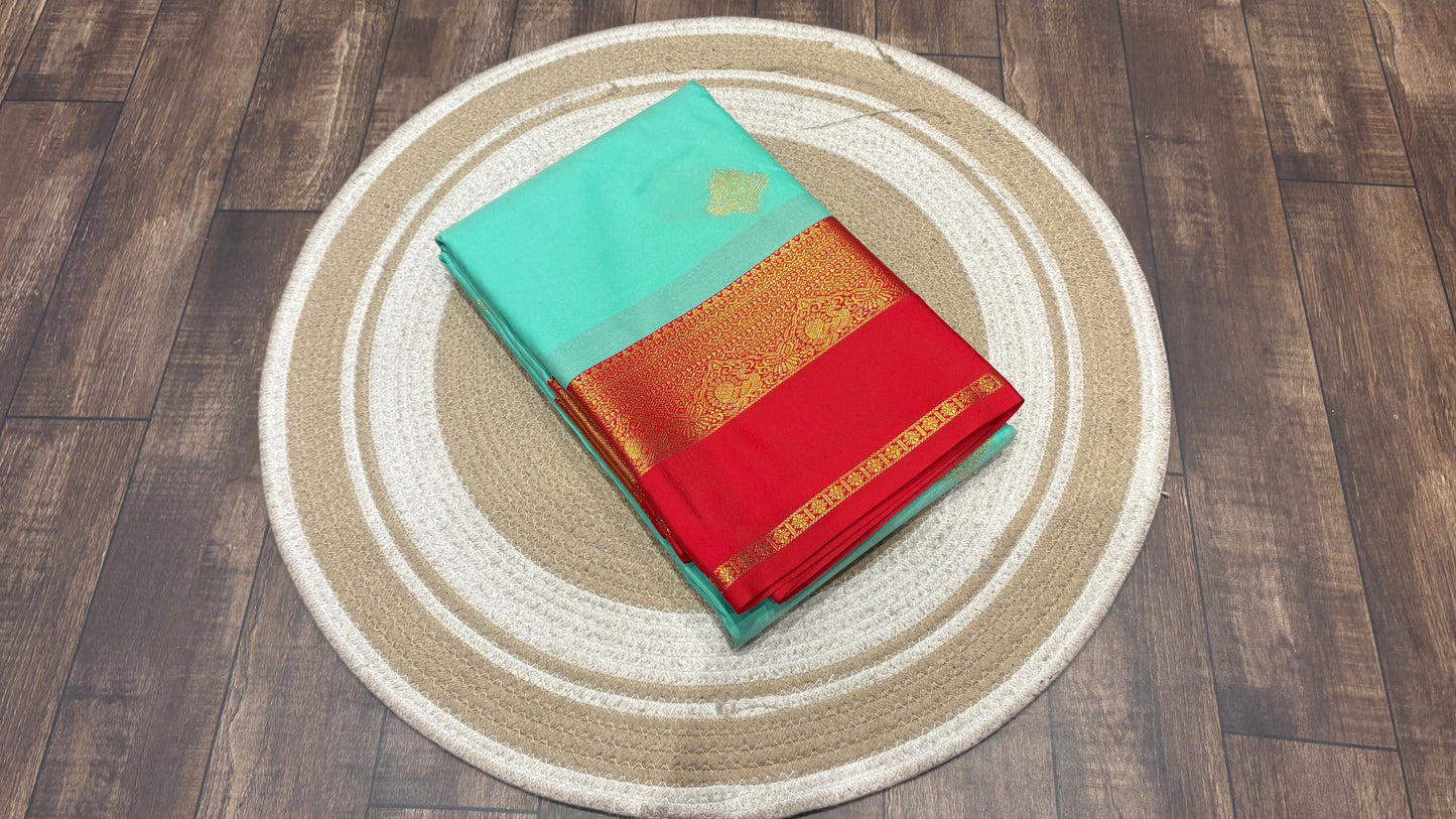 Semi Kanchipuram silk
