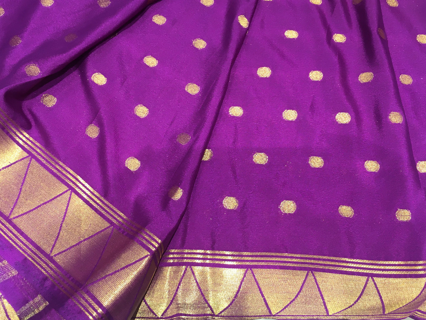 Semi Mysore Crape Silk