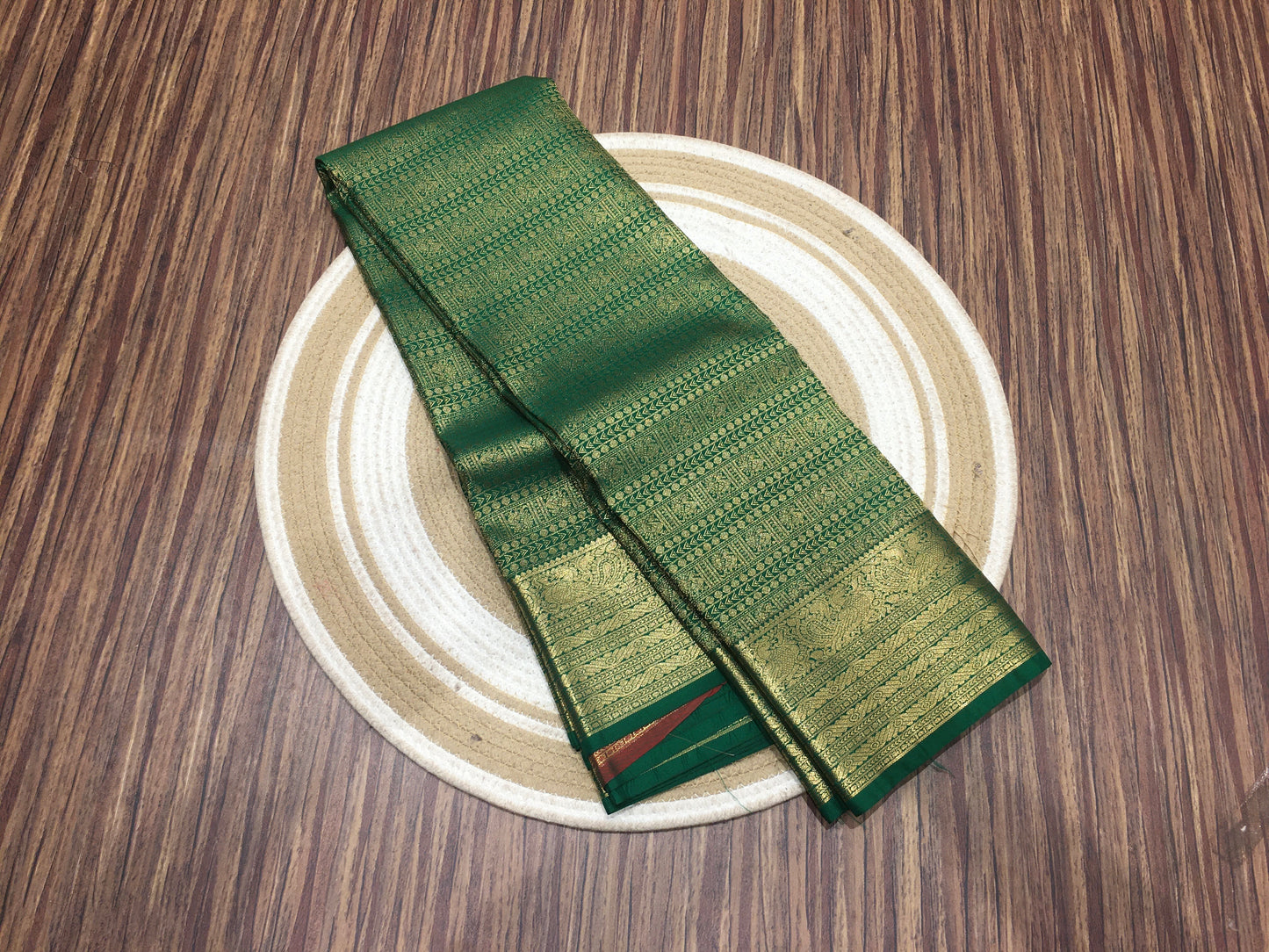 Semi Kanchipuram silk