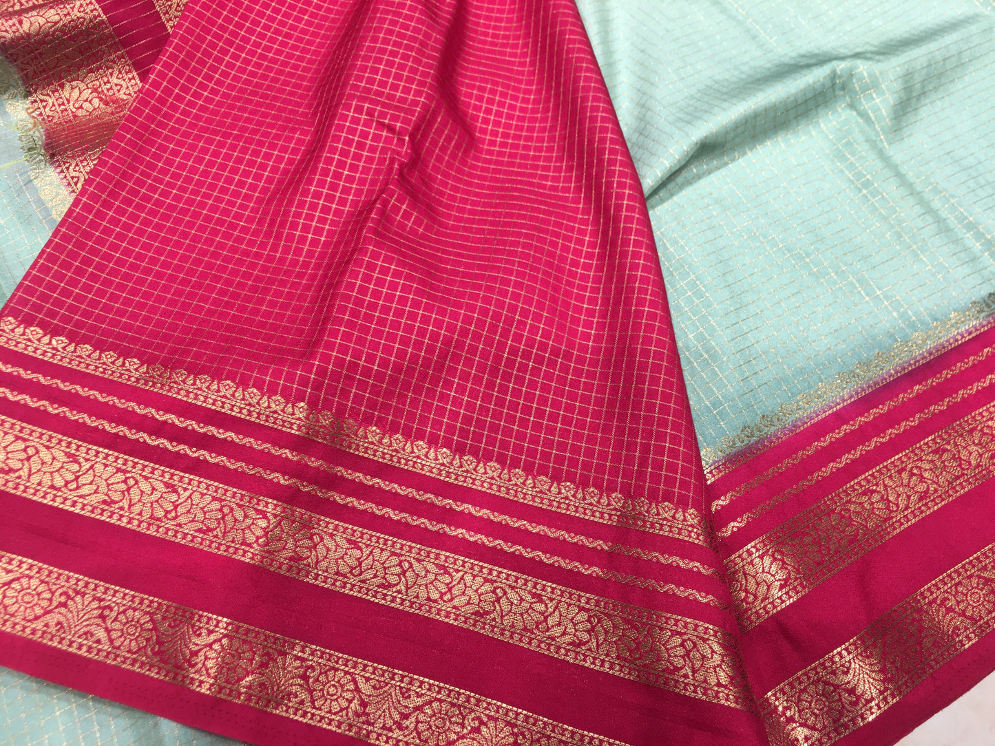 Semi Mysore Crape Silk
