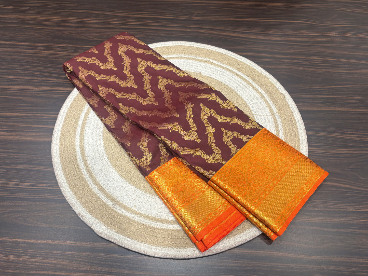 Semi Kanchipuram silk