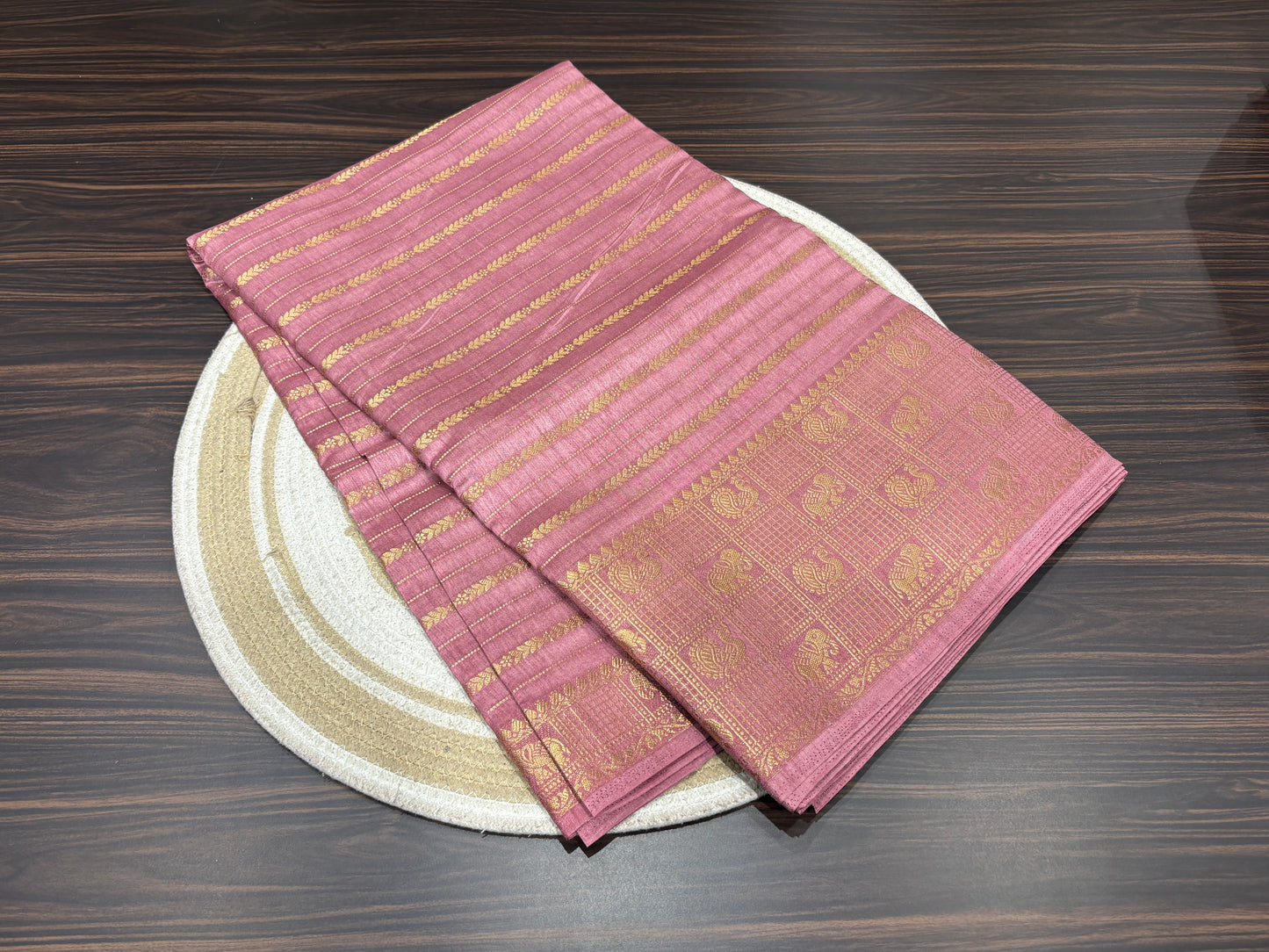 Mulberry silk saree