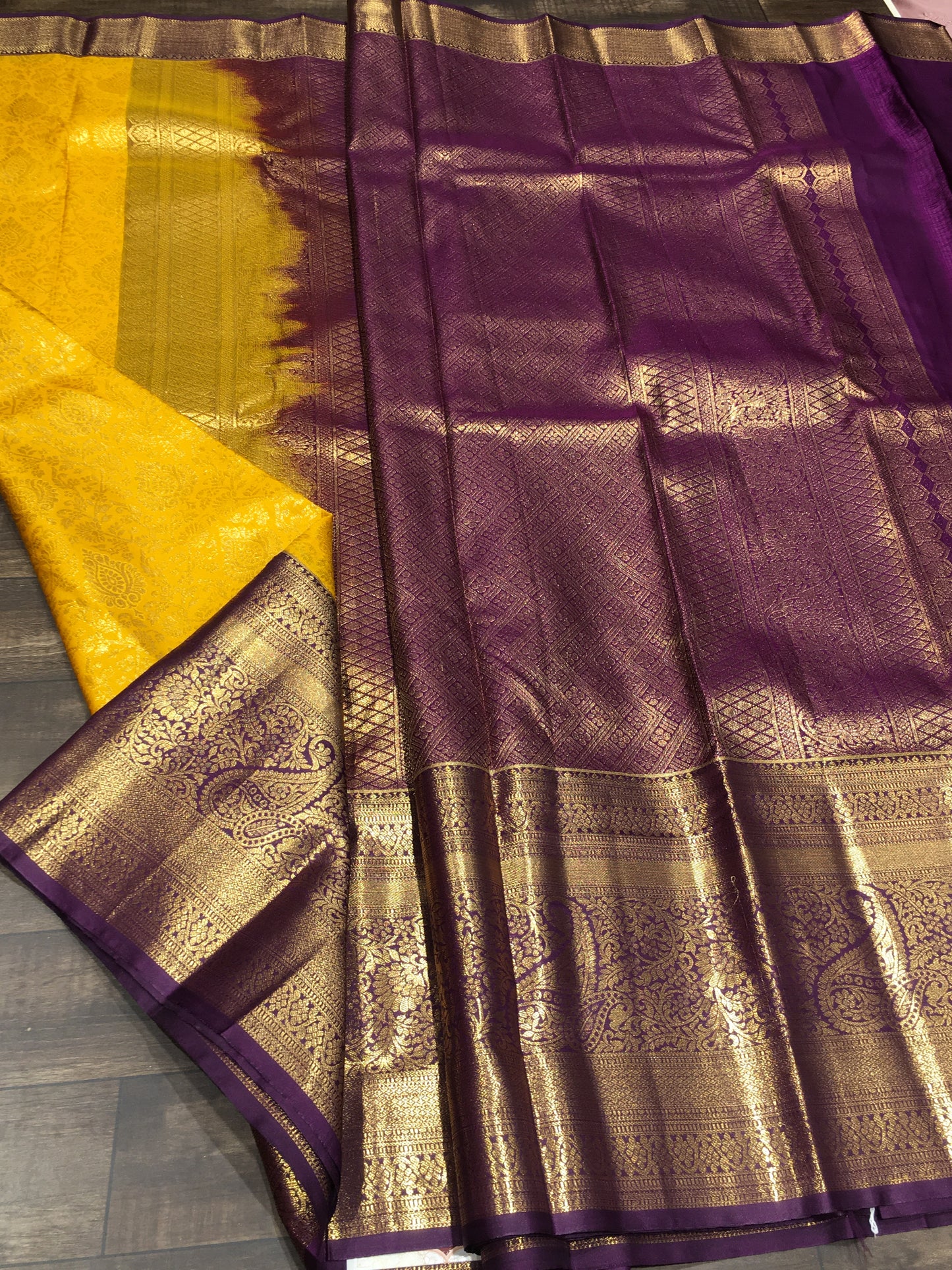 Semi Kanchipuram silk