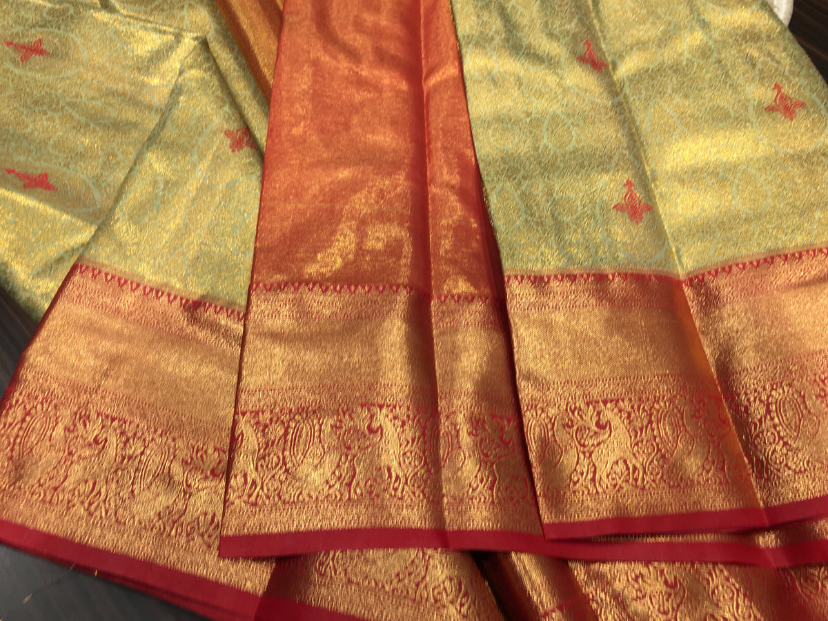 Semi Kanchipuram Tissue