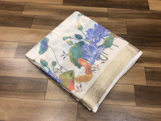 Semi Mysore Crape Silk