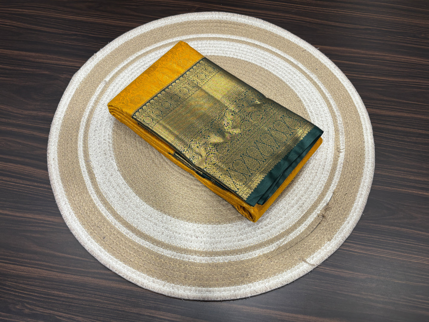 Semi Kanchipuram silk