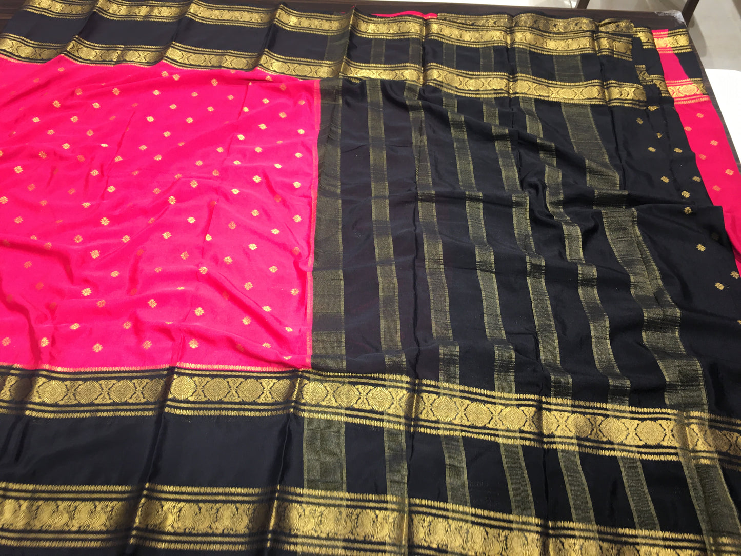 Semi Mysore crape