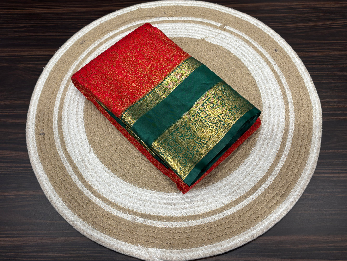 Semi Kanchipuram silk