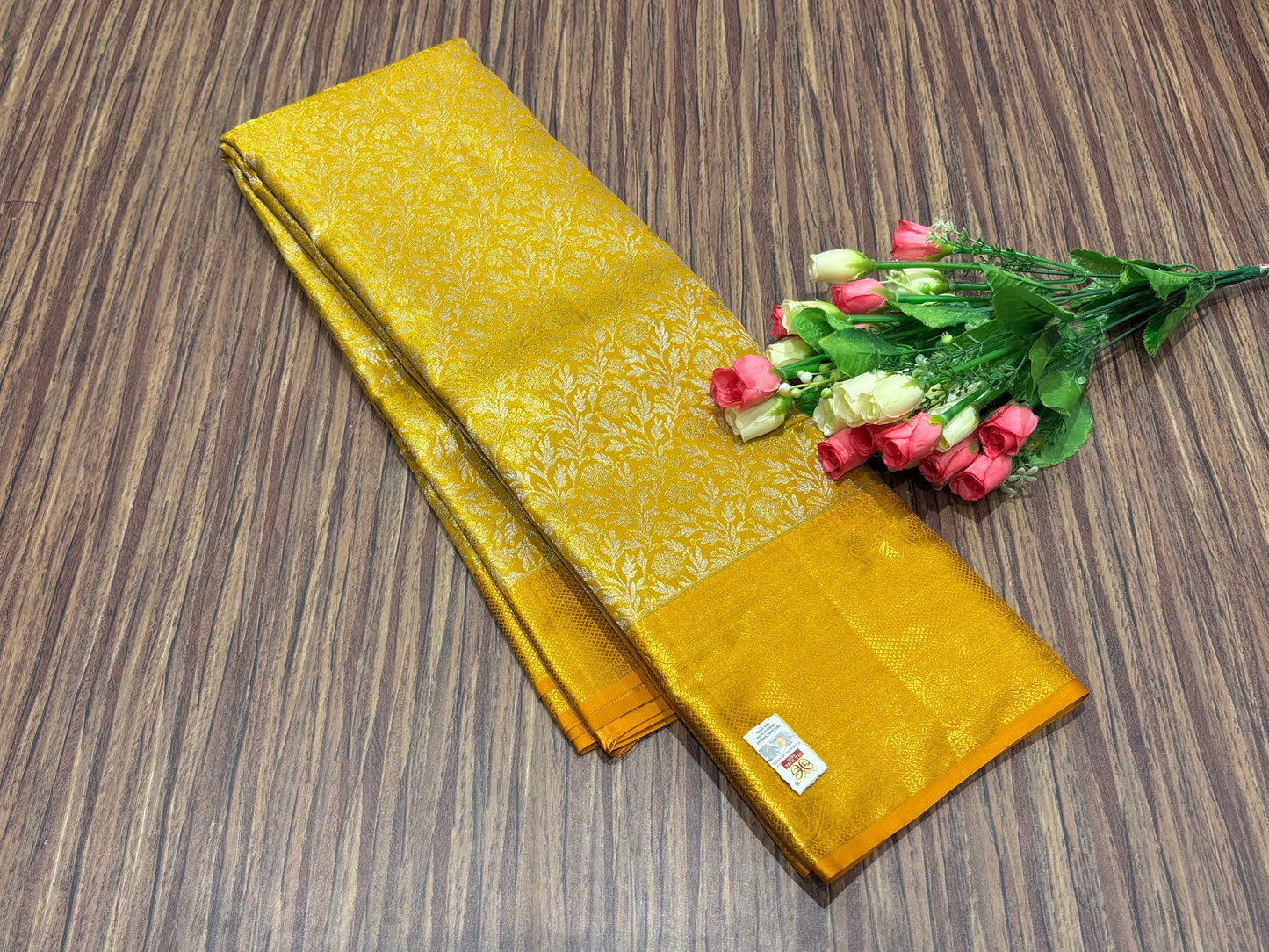 Pure Kanchipuram Broced Silk