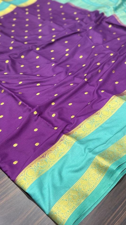 Semi Mysore crape