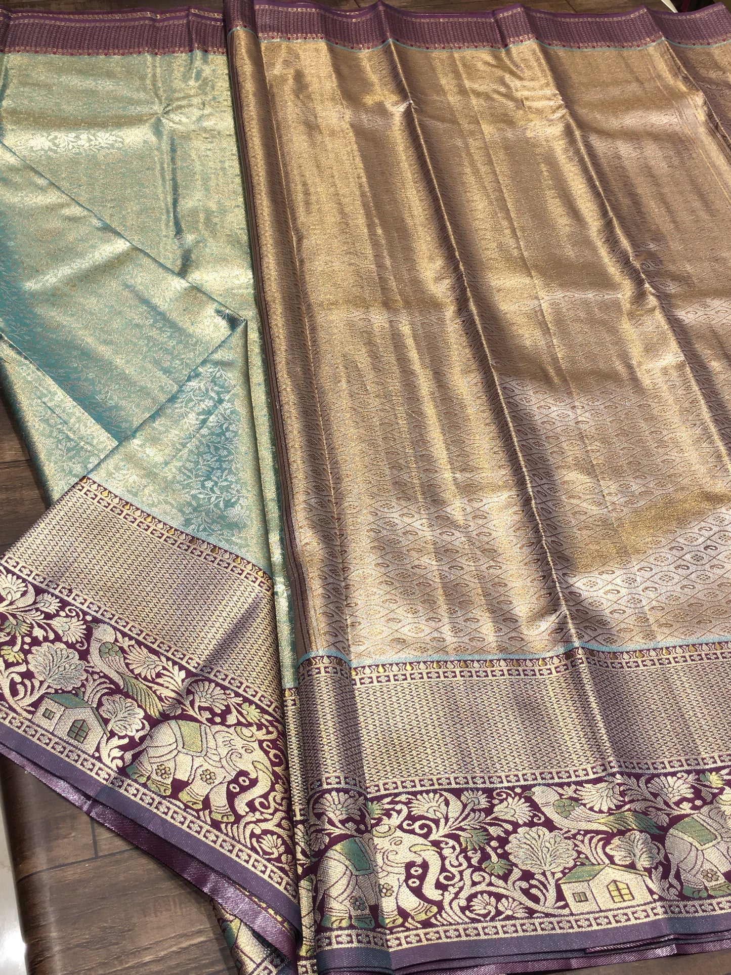 Semi Kanchipuram Tissue