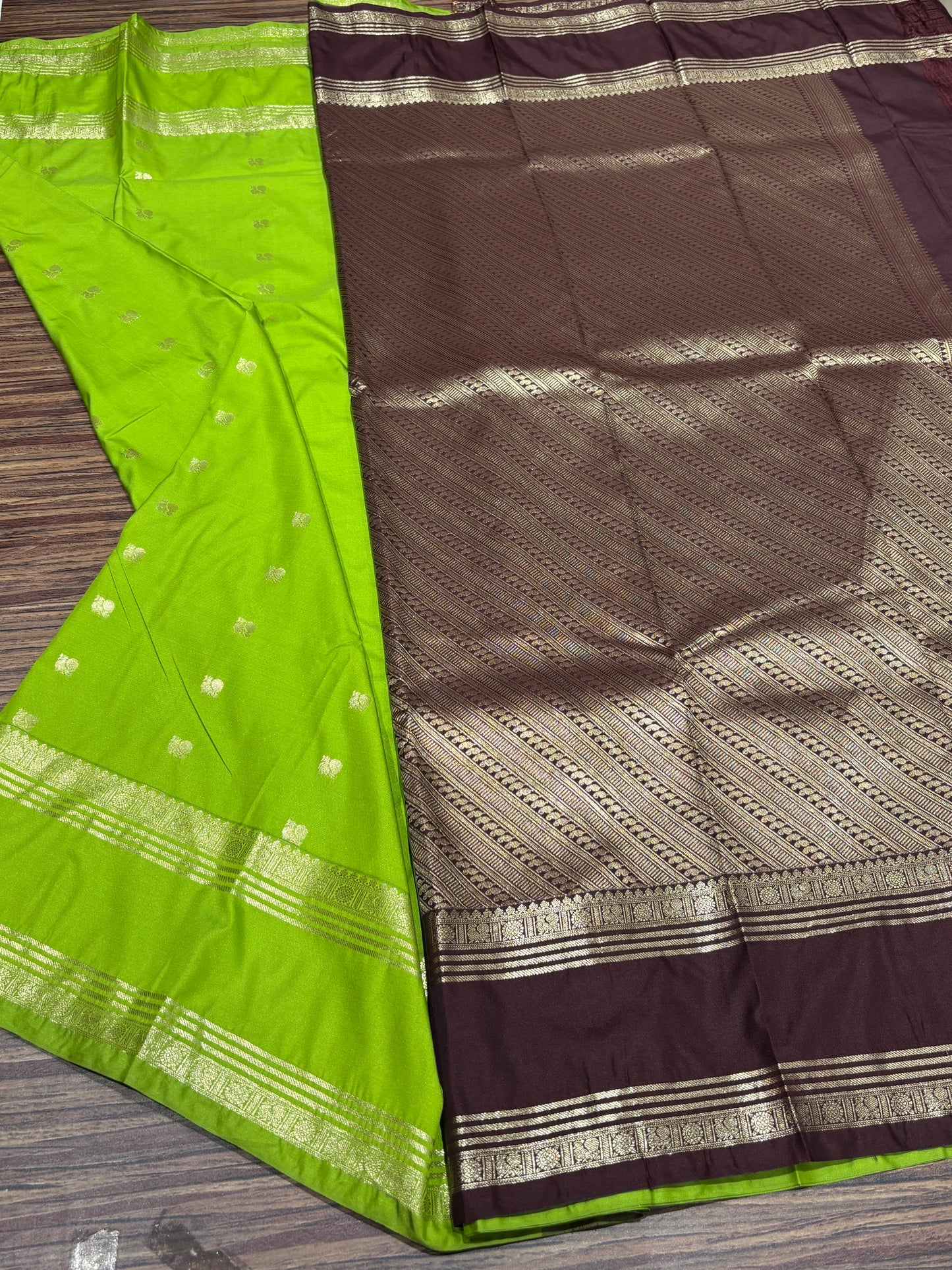 Semi Kanchipuram silk