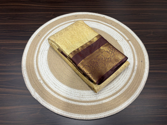 Semi Kanchipuram silk