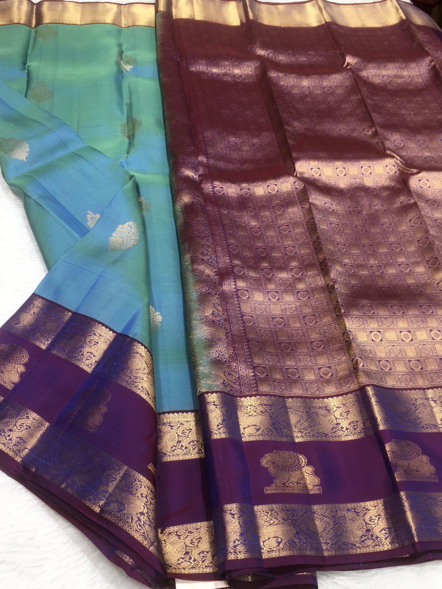 Pure Kanchipuram silk