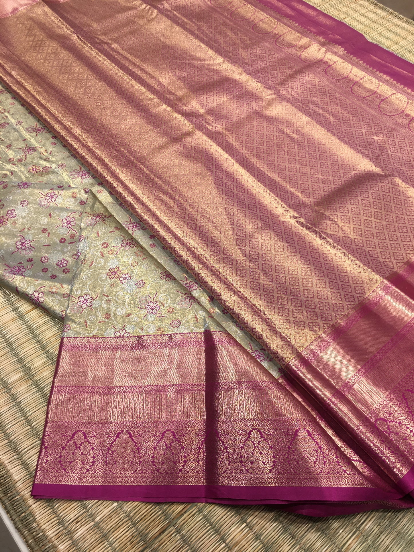 Semi Kanchipuram tissue