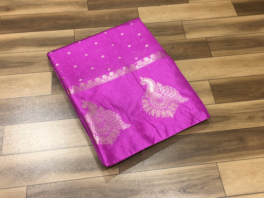 Raw silk saree
