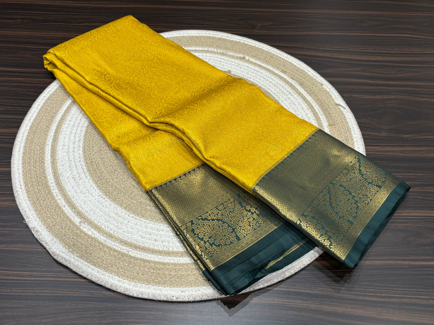 Semi Kanchipuram silk