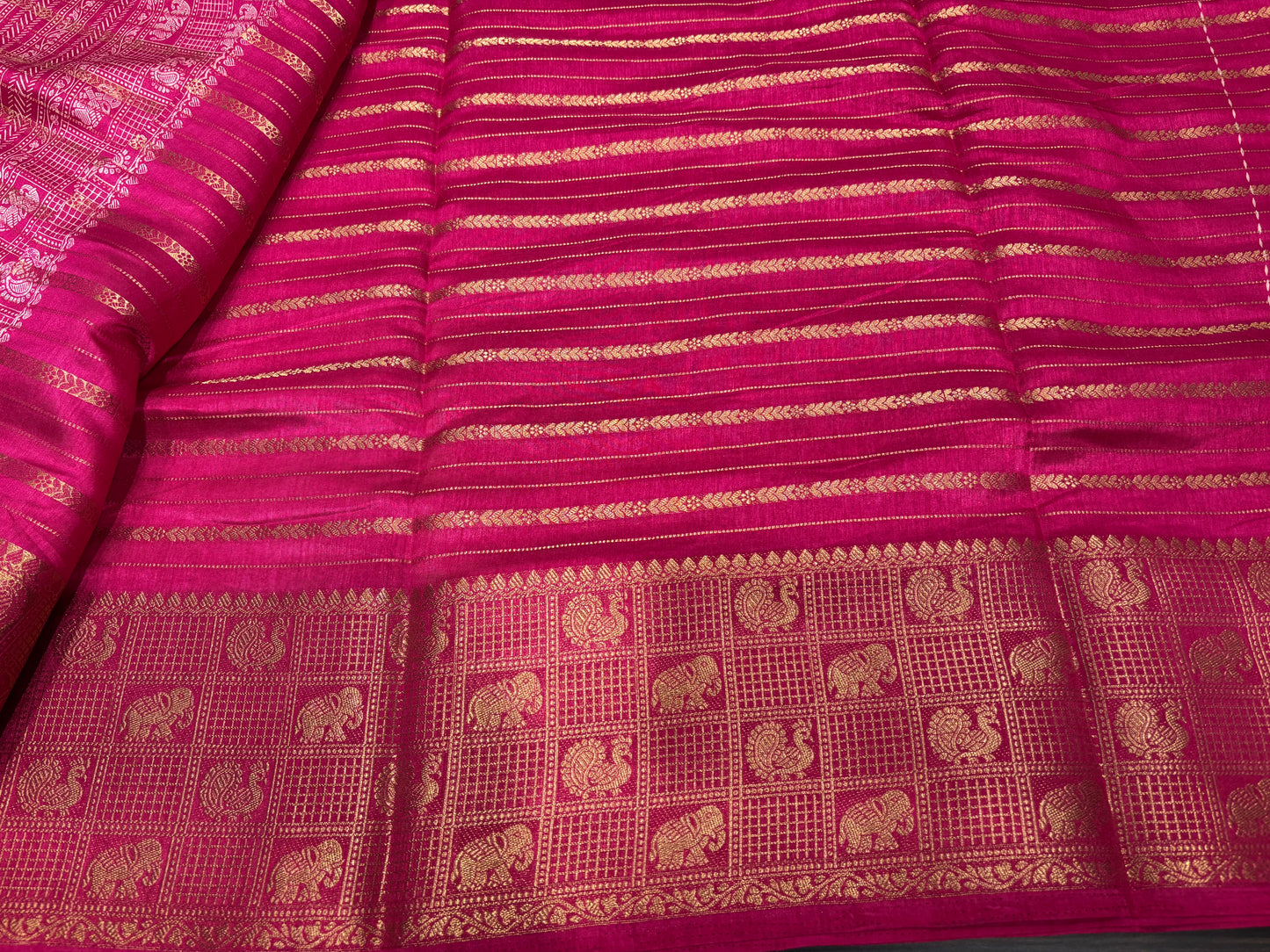 Mulberry silk saree