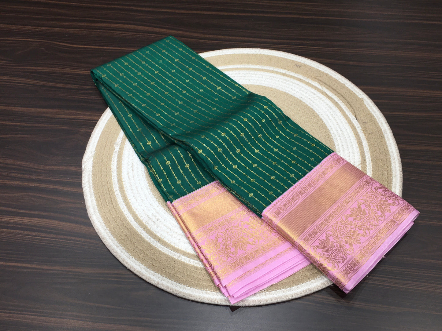 Semi Kanchipuram silk