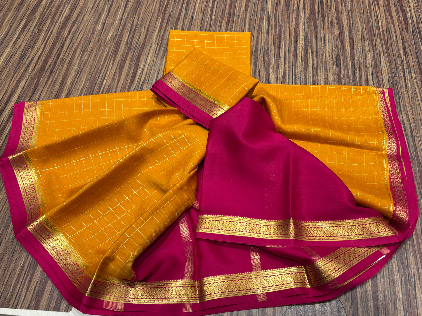 Pure Mysore silk