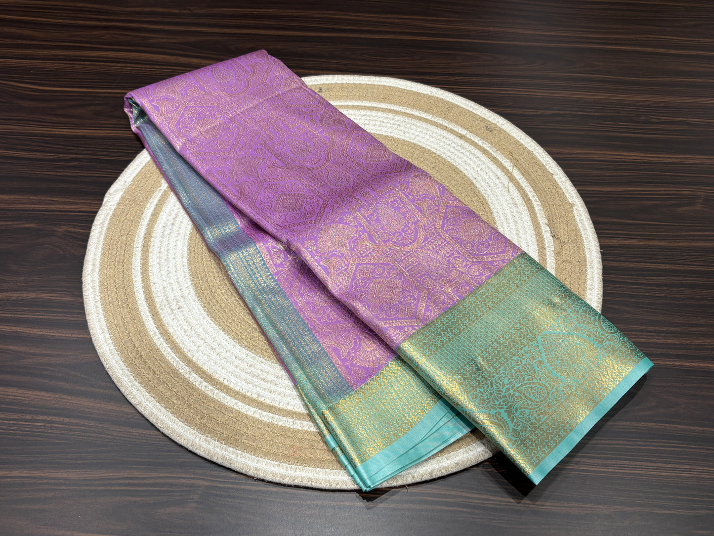 Semi Kanchipuram silk