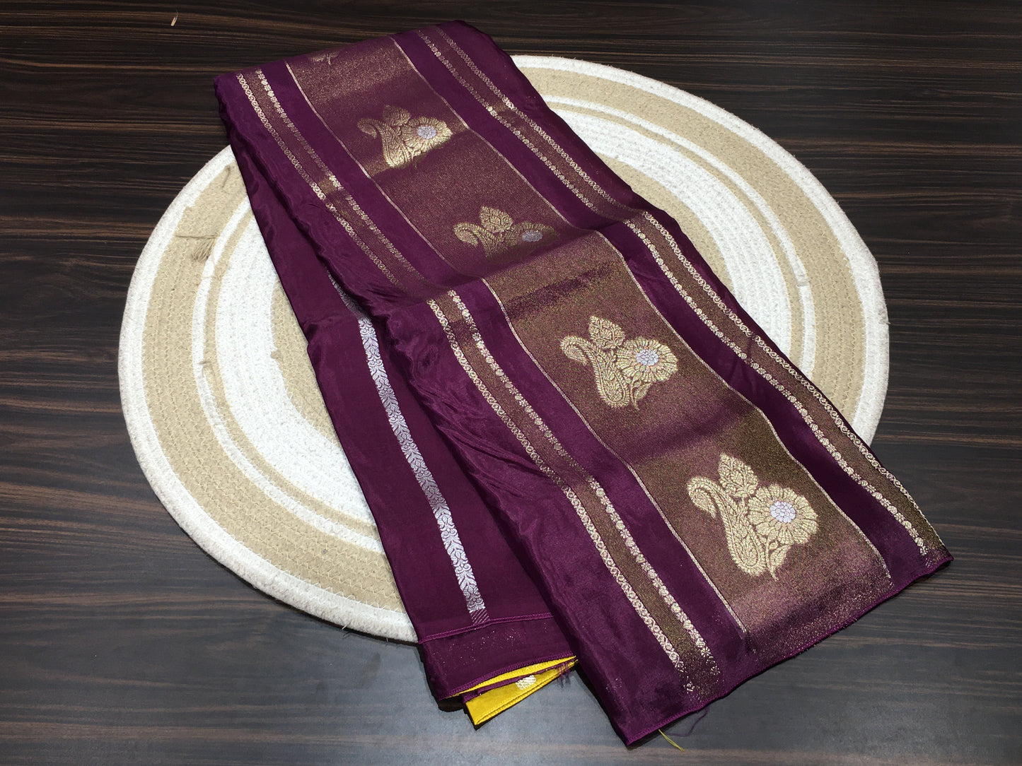 Satin crape