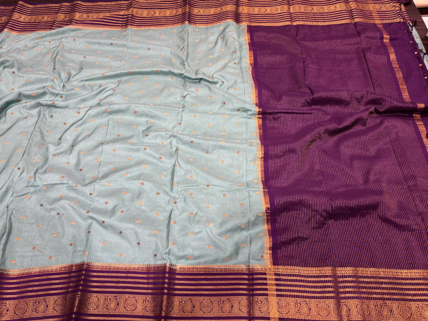 Semi Mysore crape